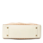 Shoulder Bag Trapeze GM Beige Monogram Mini Lin