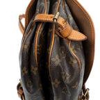 Shoulder Bag Saumur MM Brown Monogram Canvas