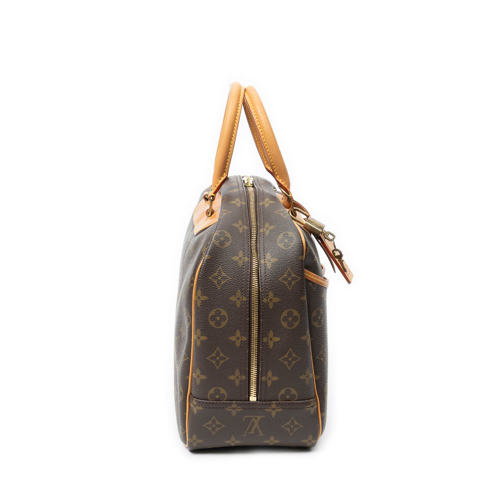 Handbag Deauville Brown Monogram Canvas