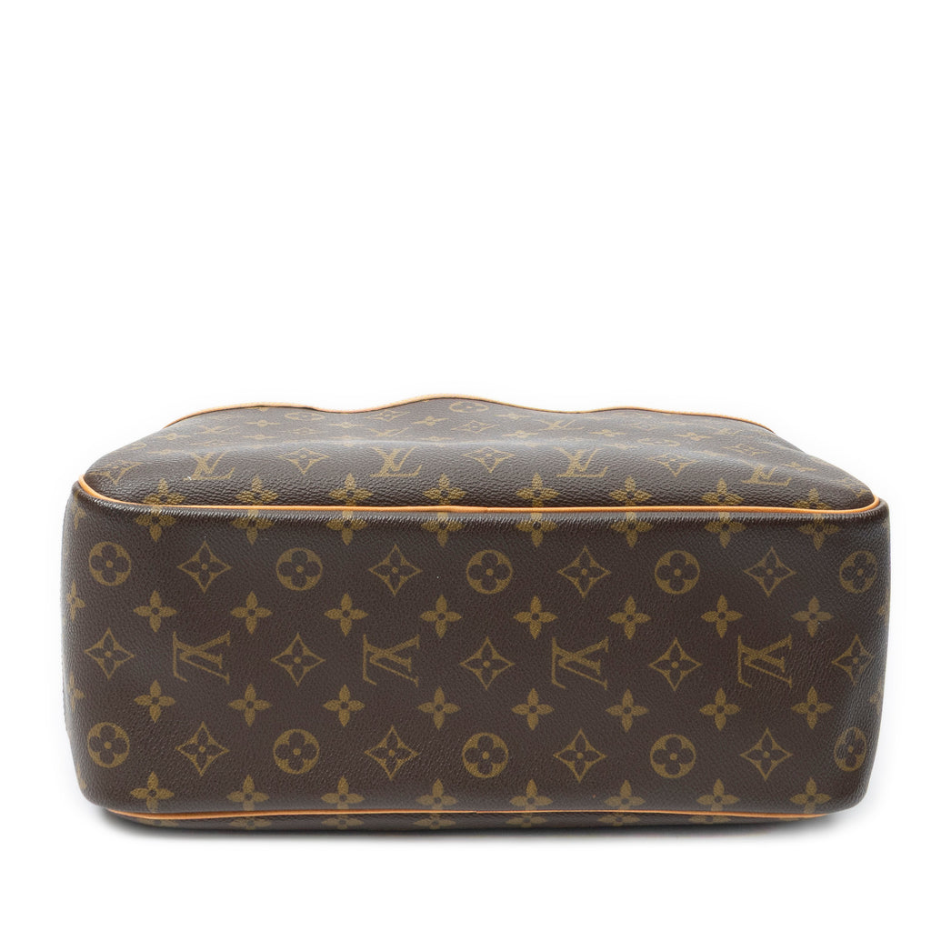 Handbag Deauville Brown Monogram Canvas