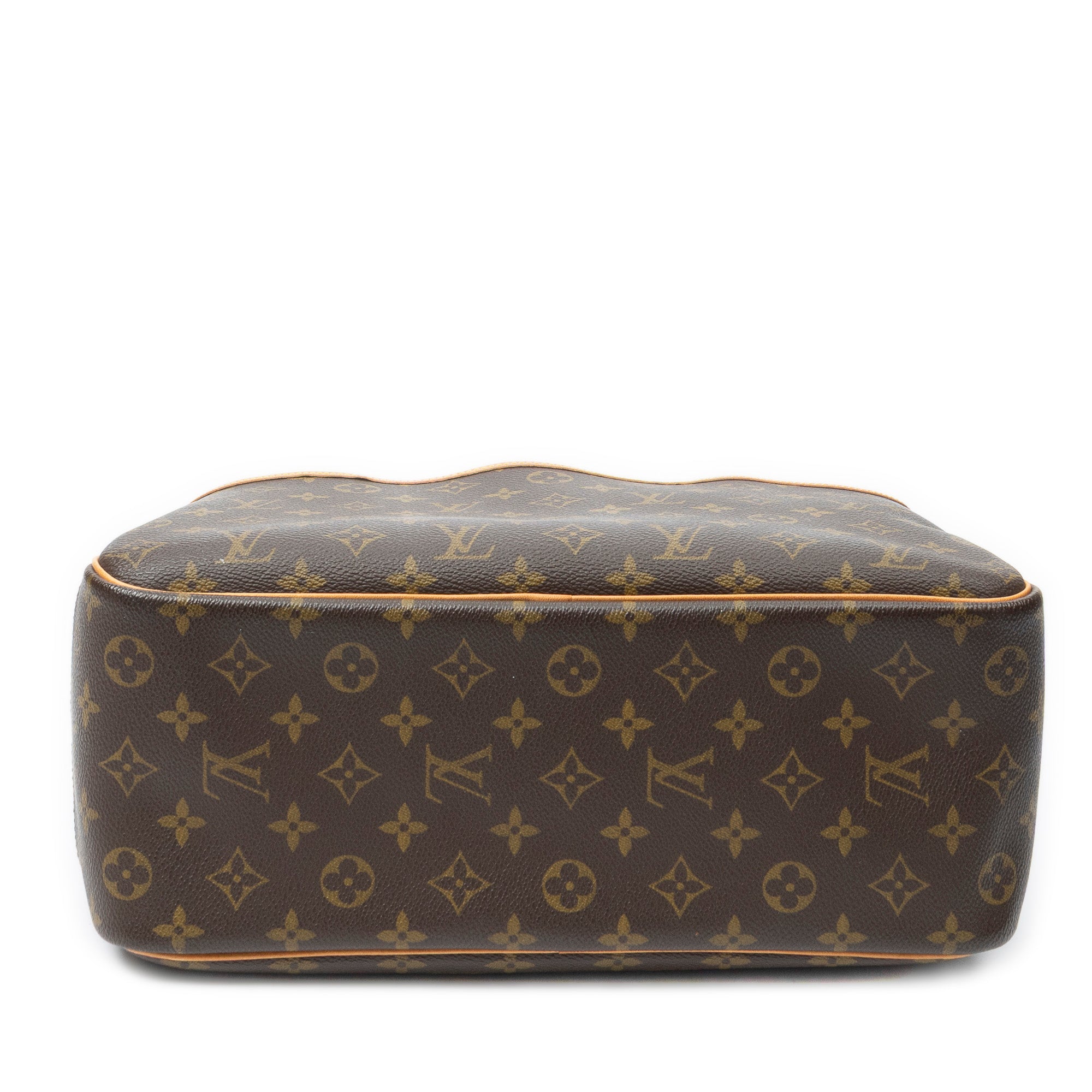 Handbag Deauville Brown Monogram Canvas