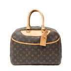 Handbag Deauville Brown Monogram Canvas