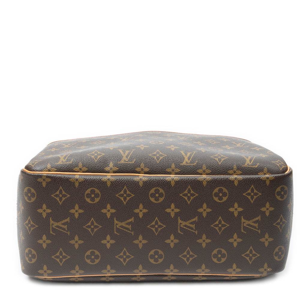 Handbag Deauville Brown Monogram Canvas