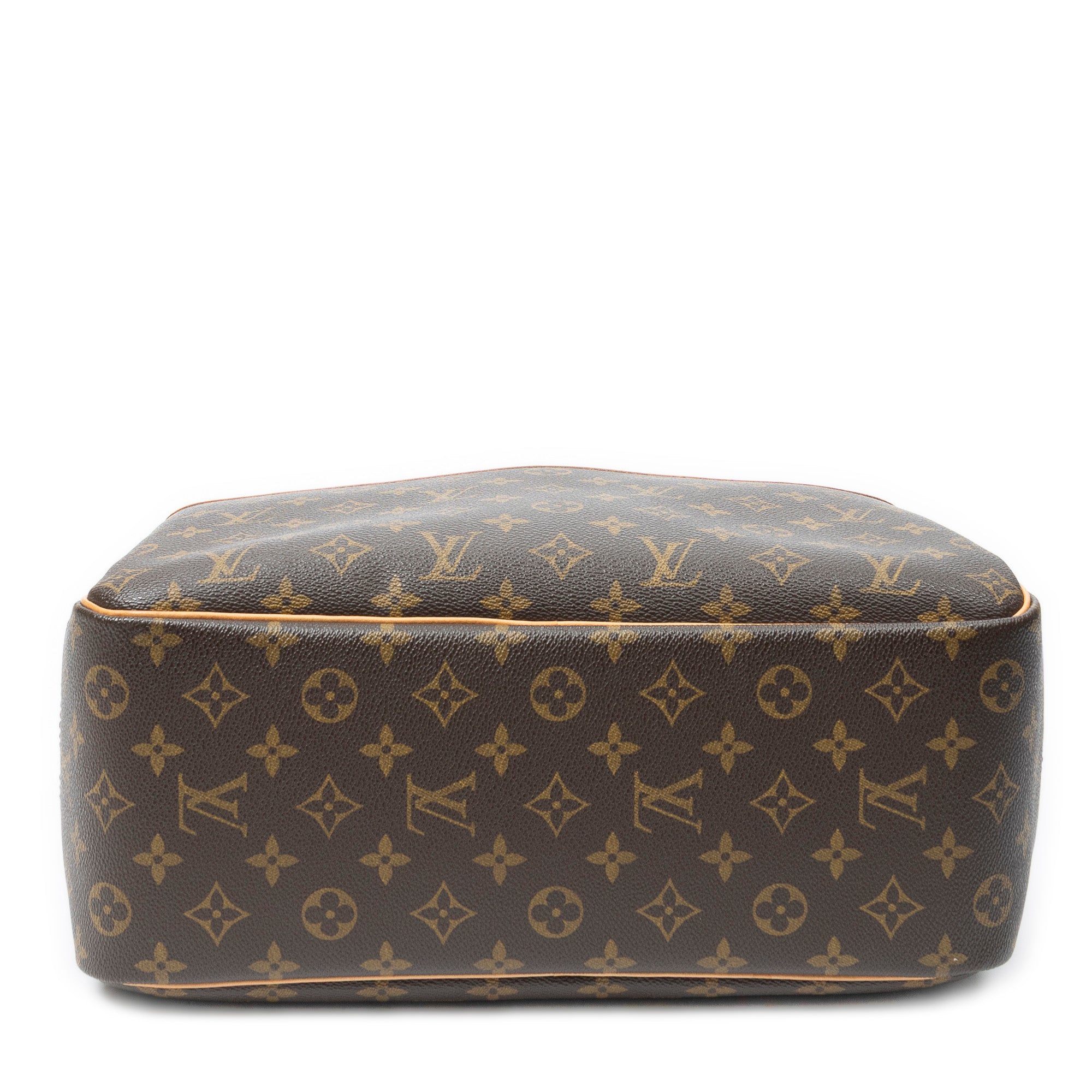 Handbag Deauville Brown Monogram Canvas