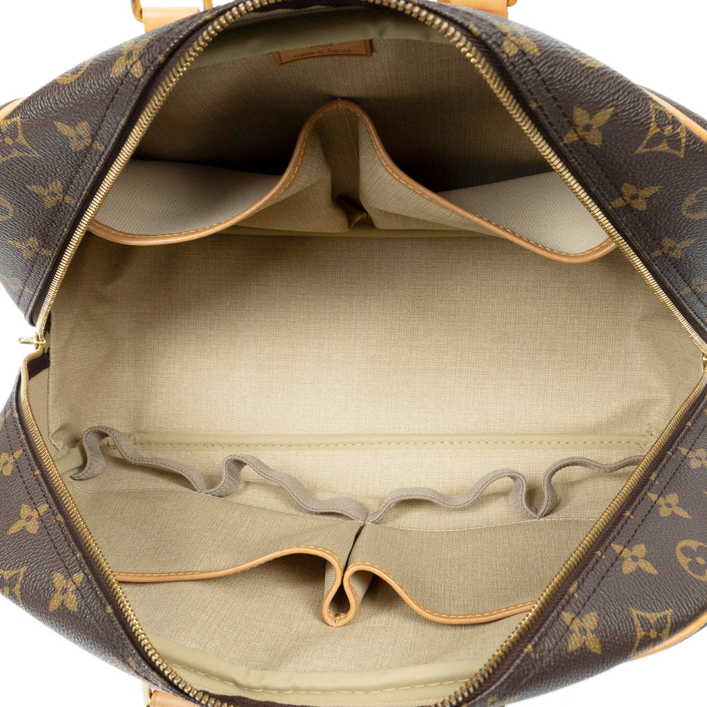 Handbag Deauville Brown Monogram Canvas