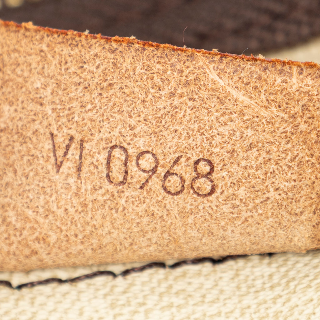Handbag Deauville Brown Monogram Canvas