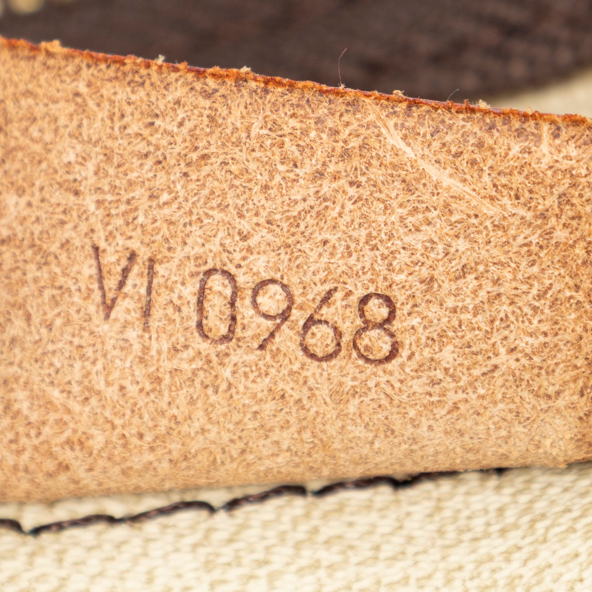Handbag Deauville Brown Monogram Canvas