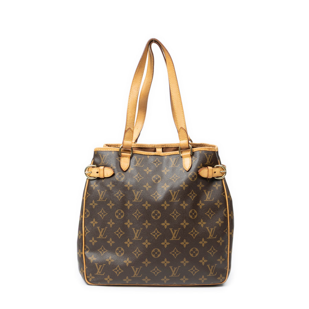 Shoulder Bag Batignolles Vertical Brown Monogram Canvas