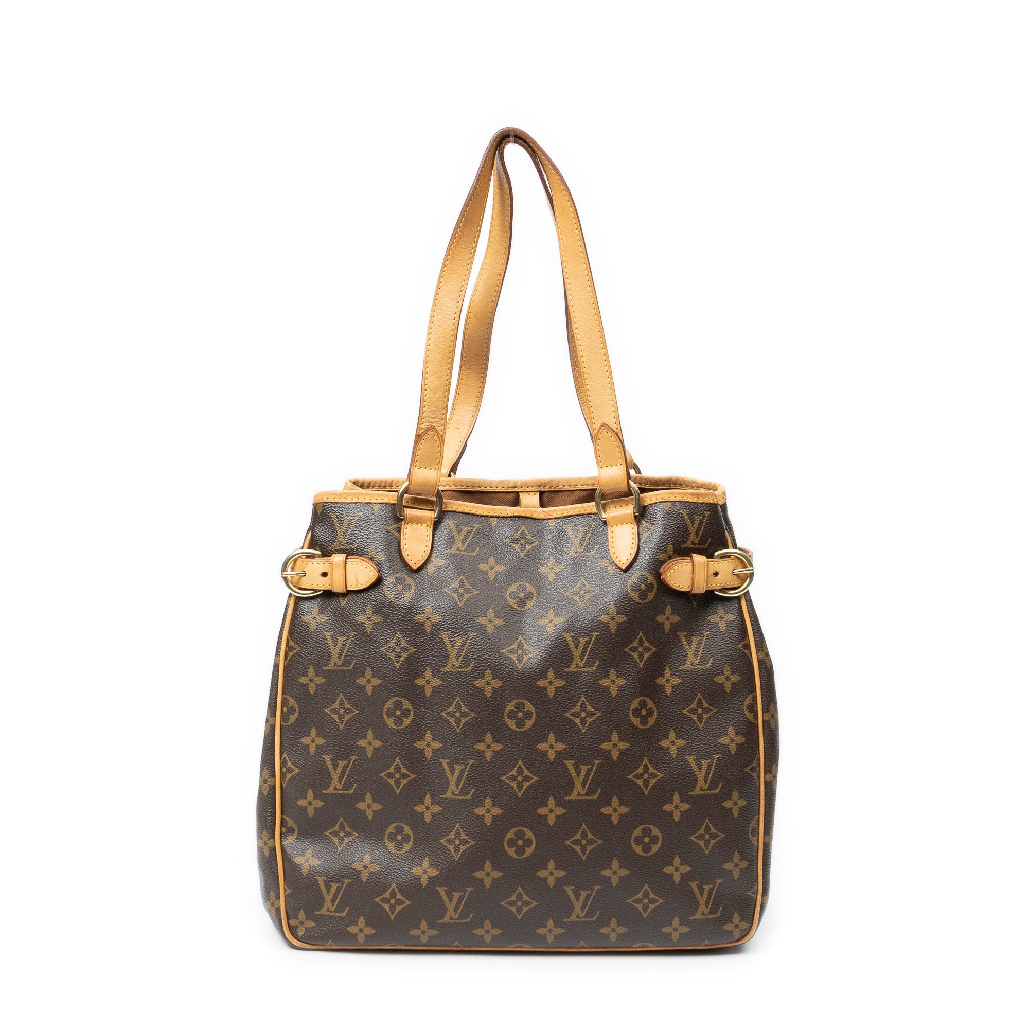 Shoulder Bag Batignolles Vertical Brown Monogram Canvas