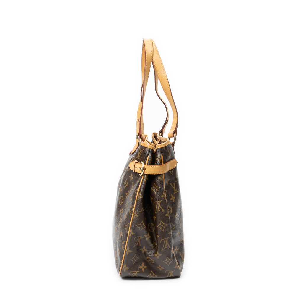 Shoulder Bag Batignolles Vertical Brown Monogram Canvas