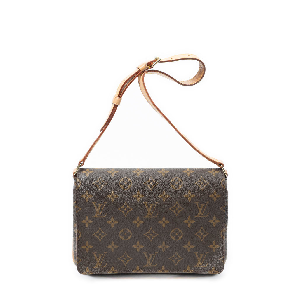 Shoulder Bag Musette Tango Brown Monogram Canvas