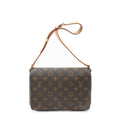 Shoulder Bag Musette Tango Brown Monogram Canvas