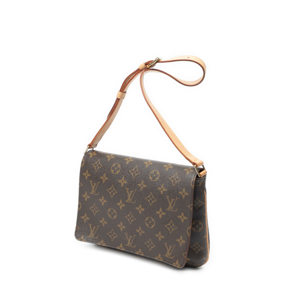 Shoulder Bag Musette Tango Brown Monogram Canvas