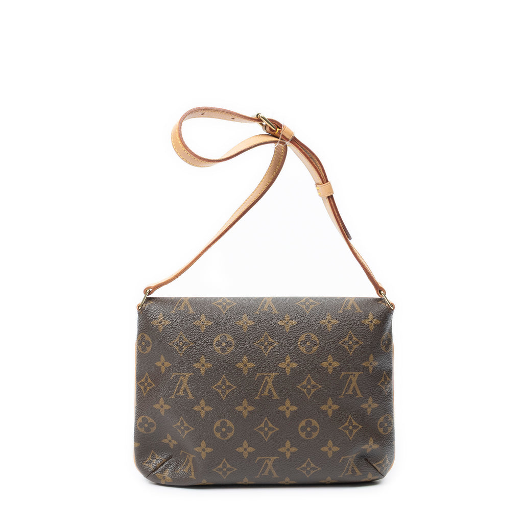 Shoulder Bag Musette Tango Brown Monogram Canvas