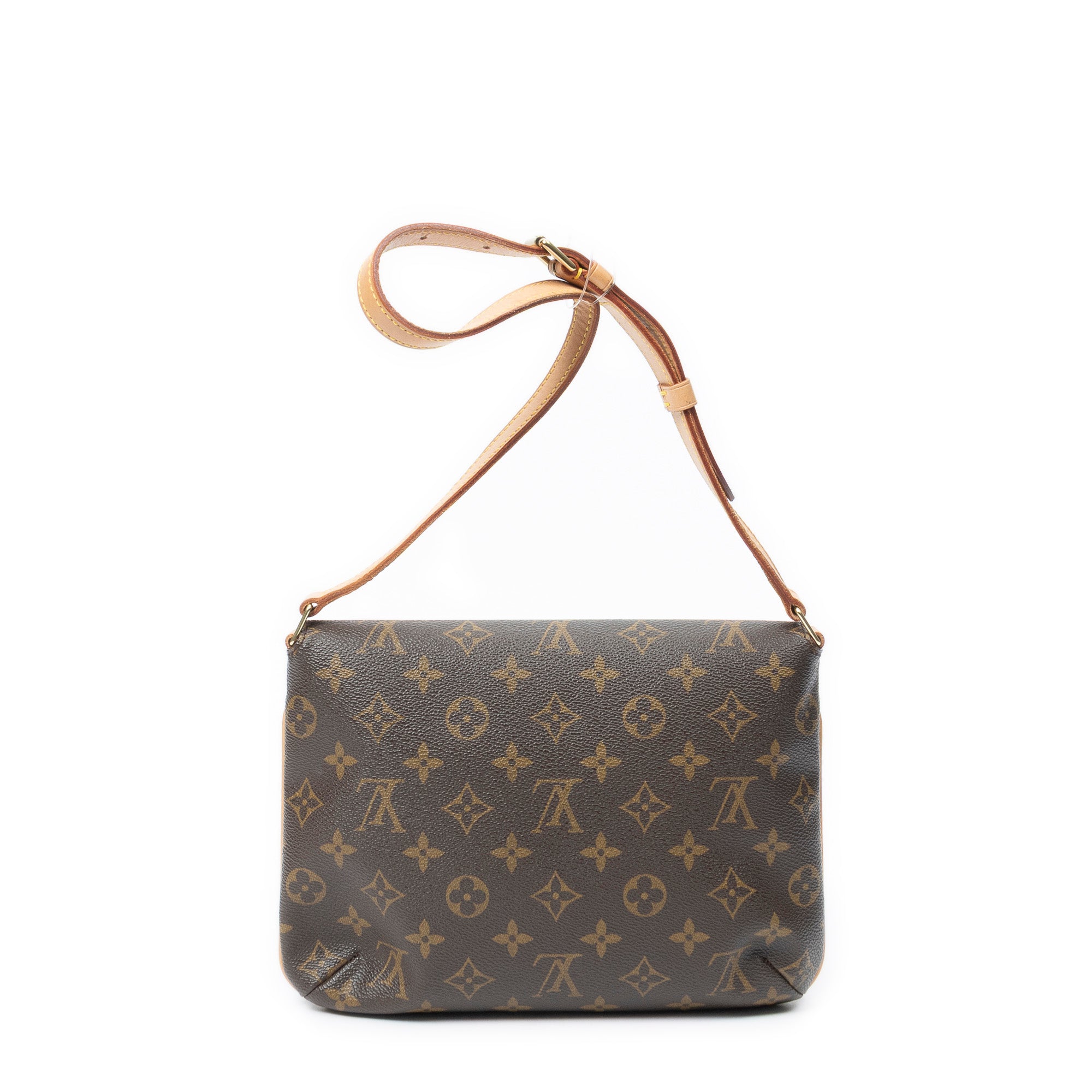 Shoulder Bag Musette Tango Brown Monogram Canvas