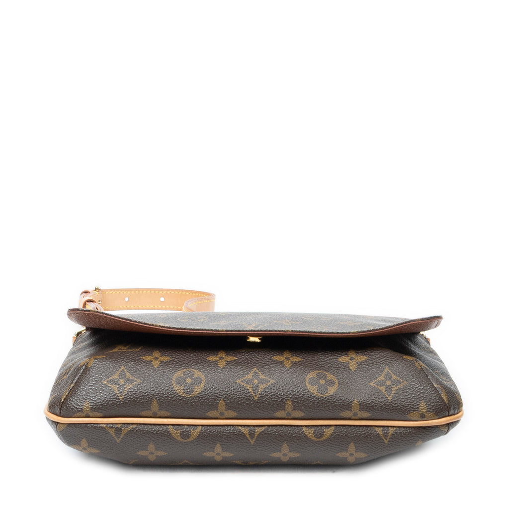 Shoulder Bag Musette Tango Brown Monogram Canvas