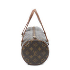 Handbag Papillon 26 Brown Monogram Canvas