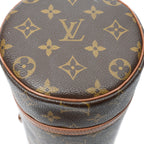 Handbag Papillon 26 Brown Monogram Canvas
