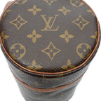 Handbag Papillon 26 Brown Monogram Canvas