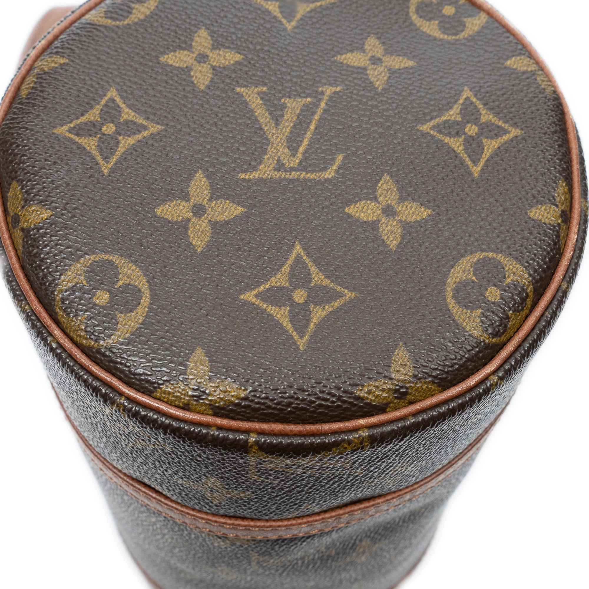 Handbag Papillon 26 Brown Monogram Canvas
