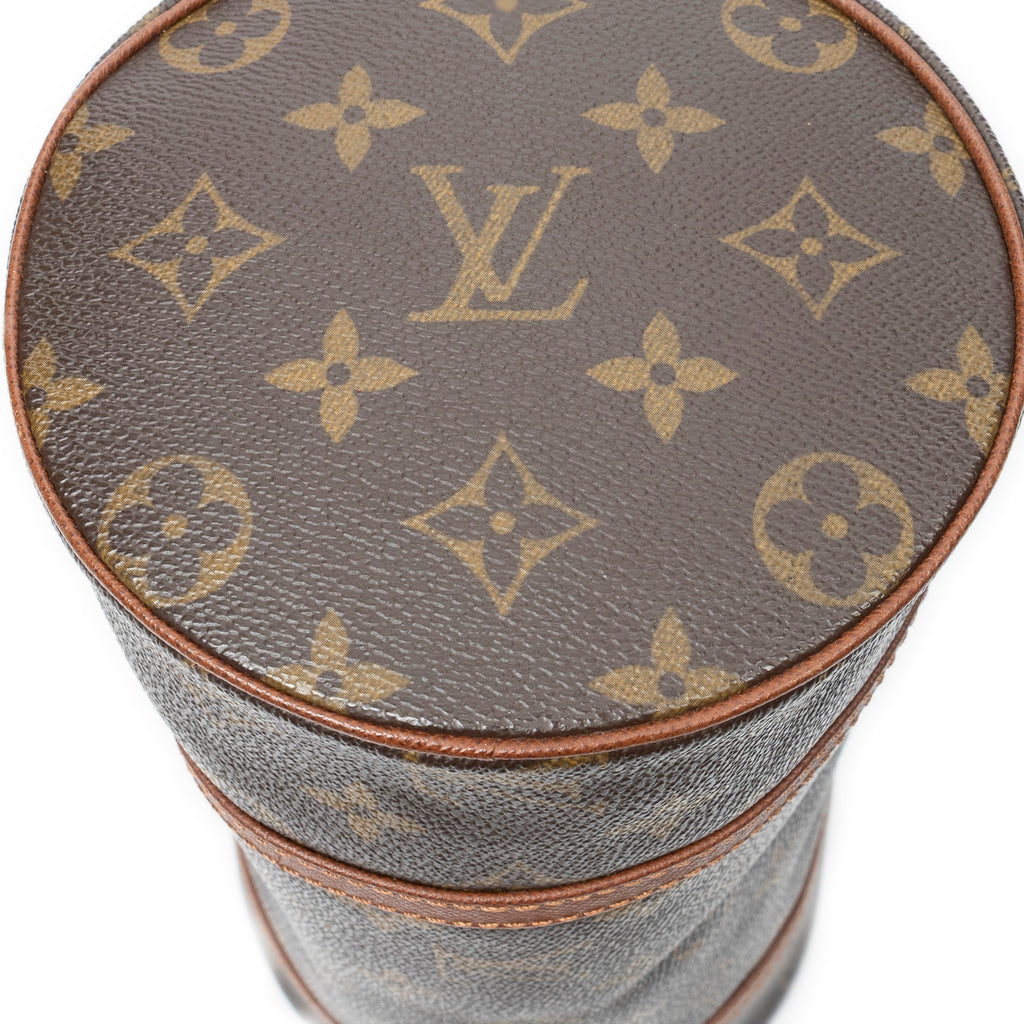 Handbag Papillon 26 Brown Monogram Canvas