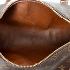 Handbag Papillon 26 Brown Monogram Canvas