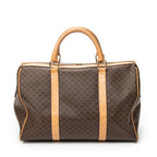Travel Bag Vintage Medium Travel Boston Beige Macadam Coated Canvas