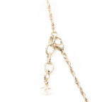 Necklace CC Faux Pearl Round Pendant Necklace Gold Gold Plated