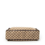 Shoulder Bag Large Abbey D-Ring Tote Brown Monogrammed Canvas