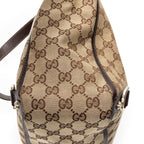 Shoulder Bag Large Abbey D-Ring Tote Brown Monogrammed Canvas
