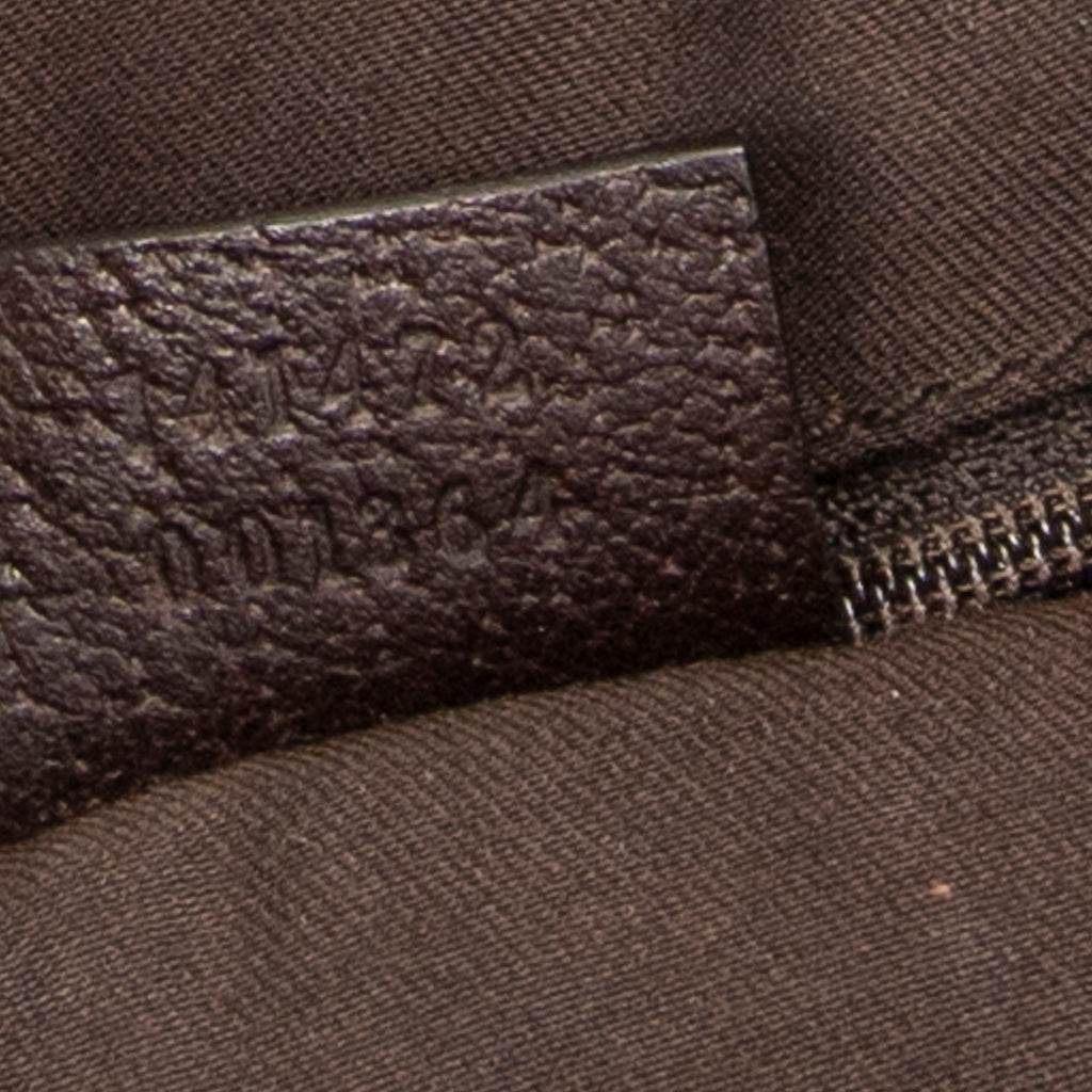 Shoulder Bag Large Abbey D-Ring Tote Brown Monogrammed Canvas