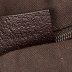 Shoulder Bag Large Abbey D-Ring Tote Brown Monogrammed Canvas