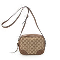 Shoulder Bag Mini Bree Crossbody Brown Monogrammed Canvas
