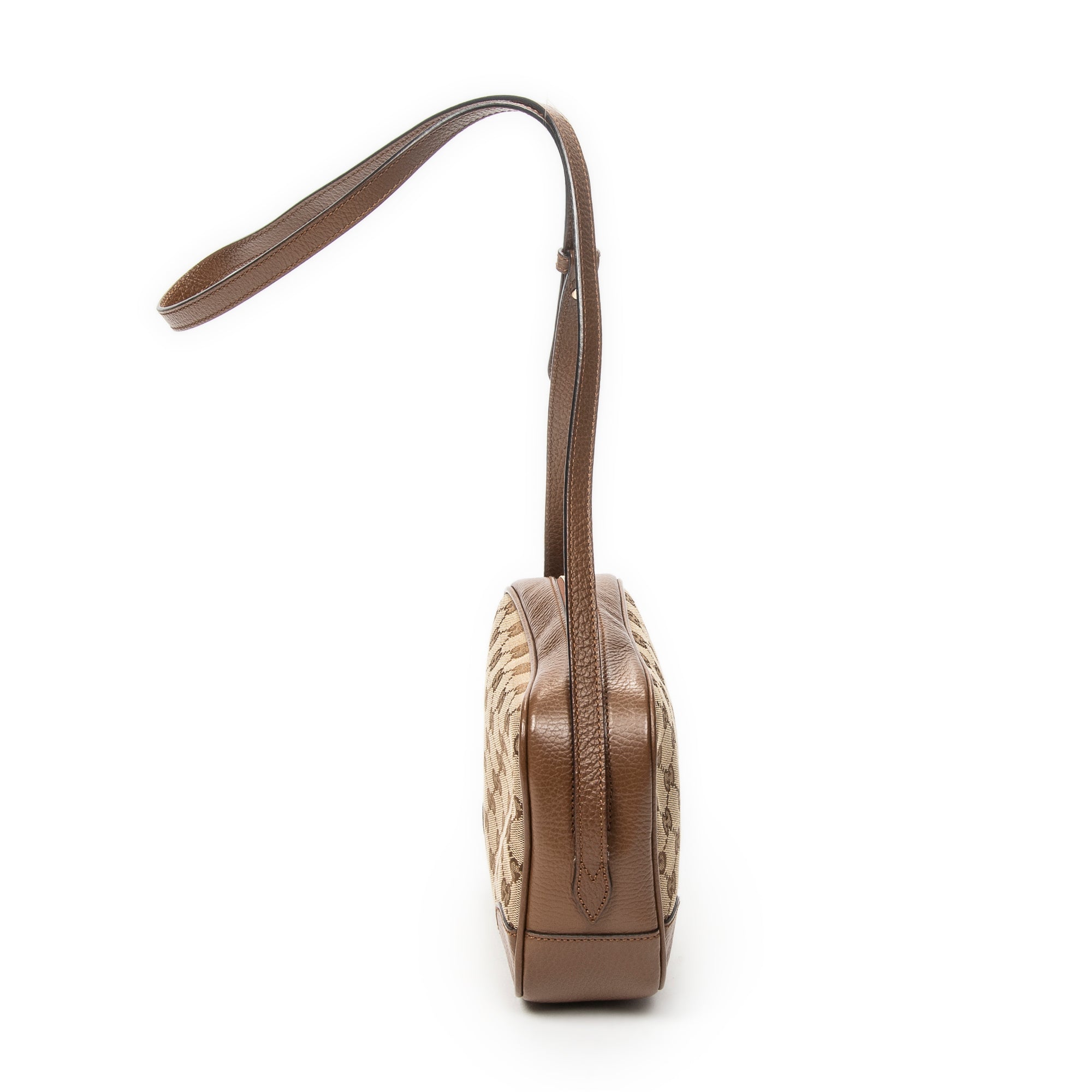 Bolso de Hombro Mini Bree Bandolera Lona Monogram Marrón