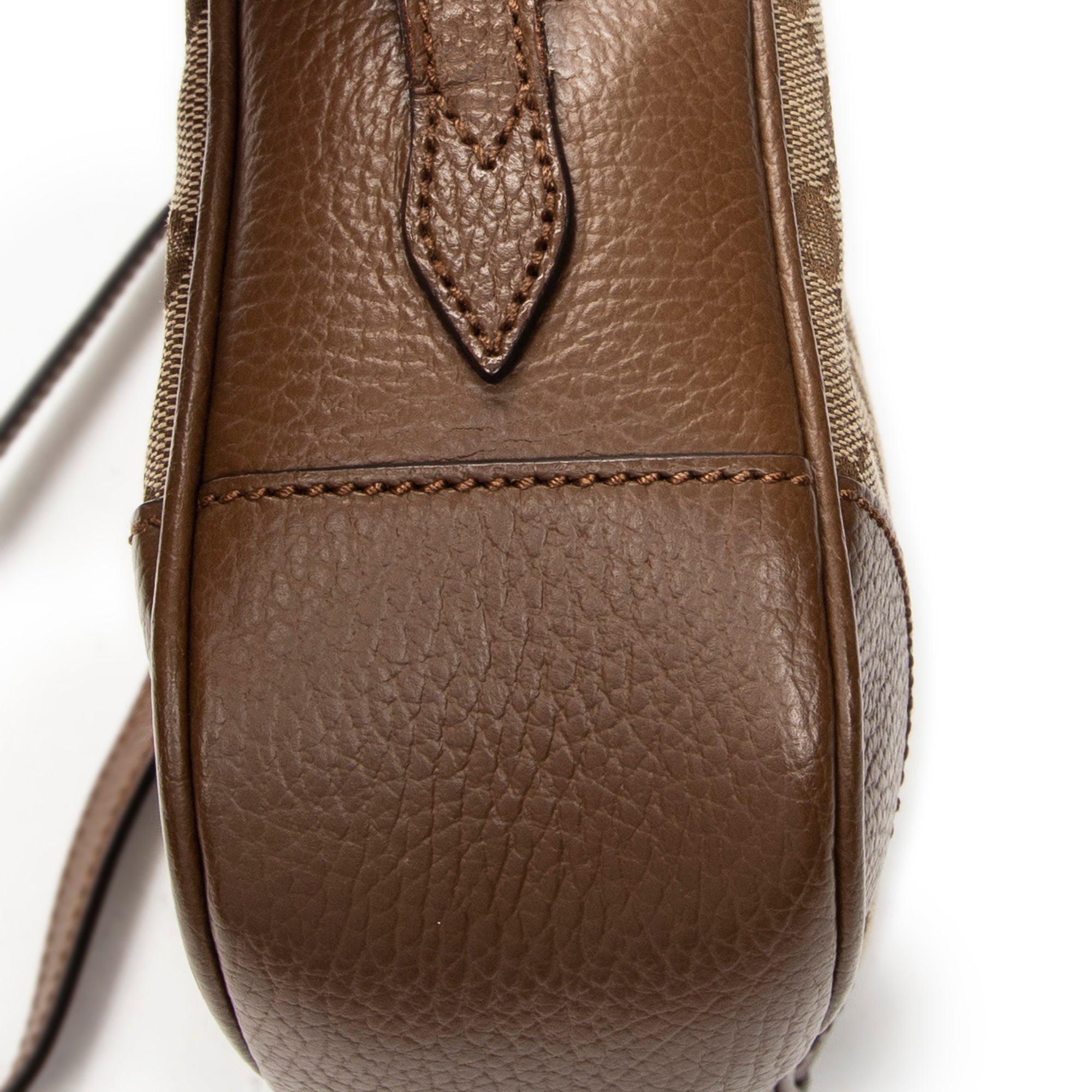 Shoulder Bag Mini Bree Crossbody Brown Monogrammed Canvas