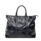 Handbag Medium Joy Tote Navy Guccissima Imprint Coated Canvas