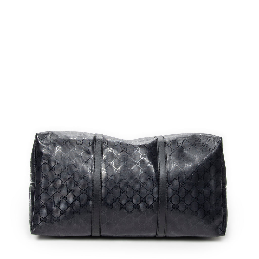 Handbag Medium Joy Tote Navy Guccissima Imprint Coated Canvas