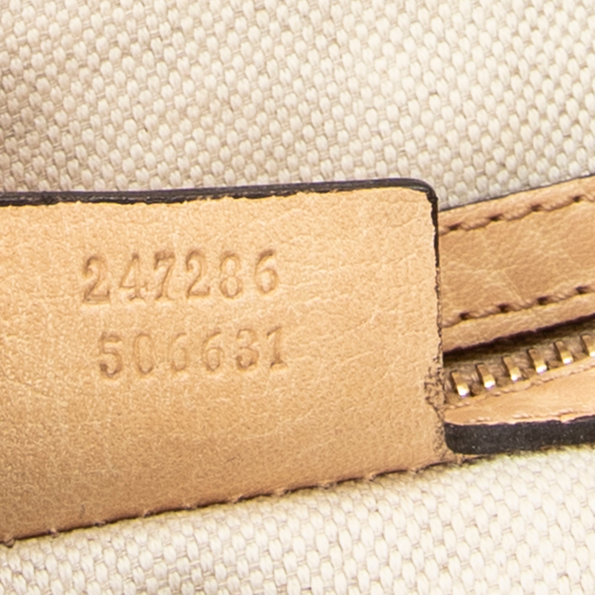 Shoulder Bag Medium Catherine Beige Diamante Canvas