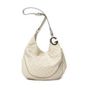 Shoulder Bag Charlotte Messenger Ivory Guccissima Leather
