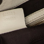 Shoulder Bag Charlotte Messenger Ivory Guccissima Leather