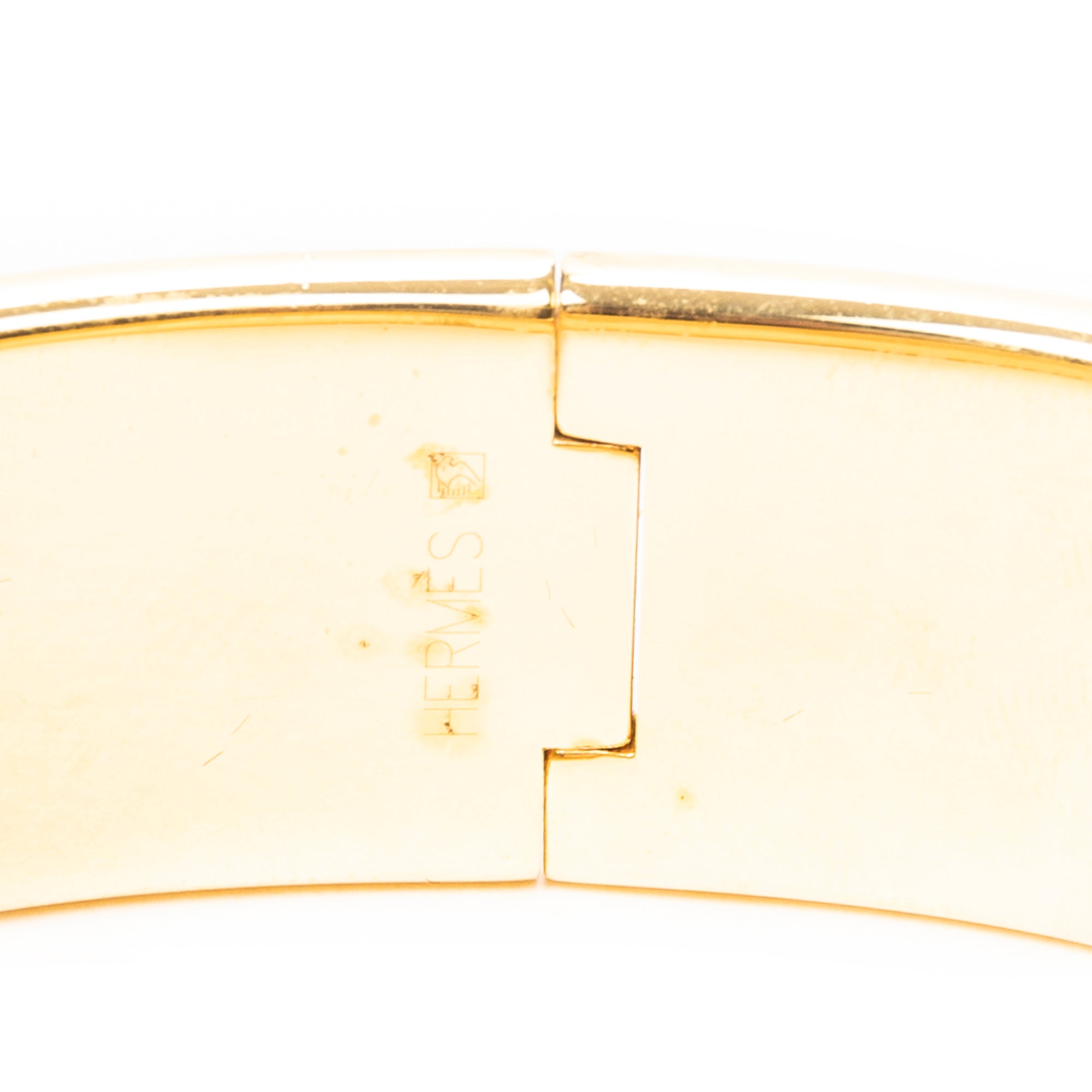Bracelet Loquet Enamel Bangle Gold Gold Plated