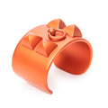 Bracelet Collier de Chien Sunset Cuff Bracelet Orange Aluminum
