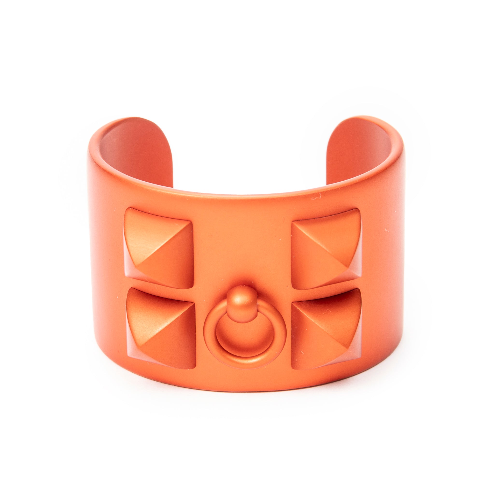 Bracelet Collier de Chien Sunset Cuff Bracelet Orange Aluminum