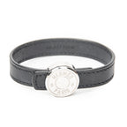 Bracelet Clou de Selle Bracelet Black Swift Leather