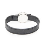 Bracelet Clou de Selle Bracelet Black Swift Leather