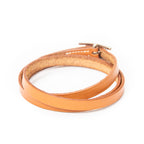Bracelet Behapi Triple Tour Bracelet Brown Swift Leather