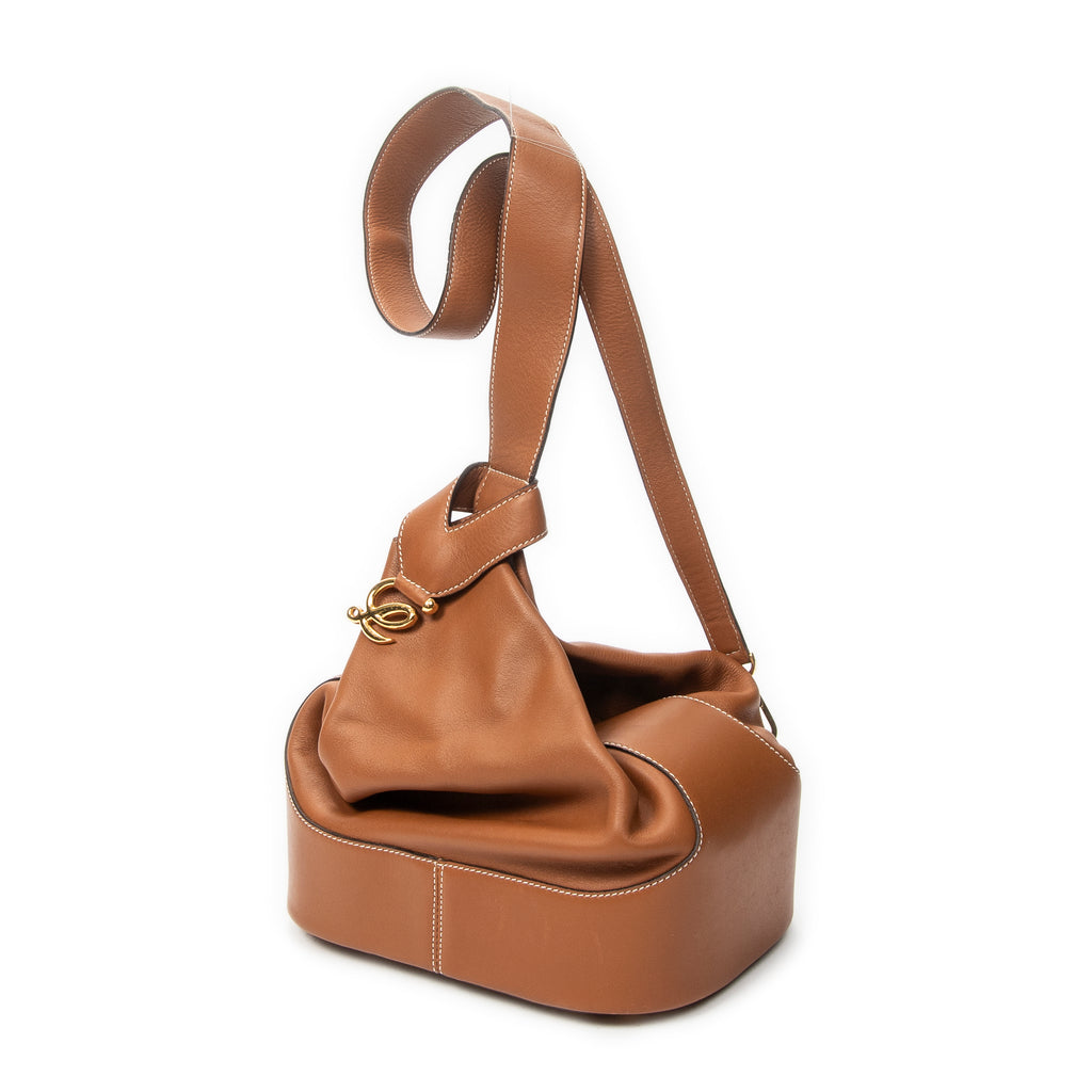 Backpack Vintage Anton Backpack Brown Calfskin Leather