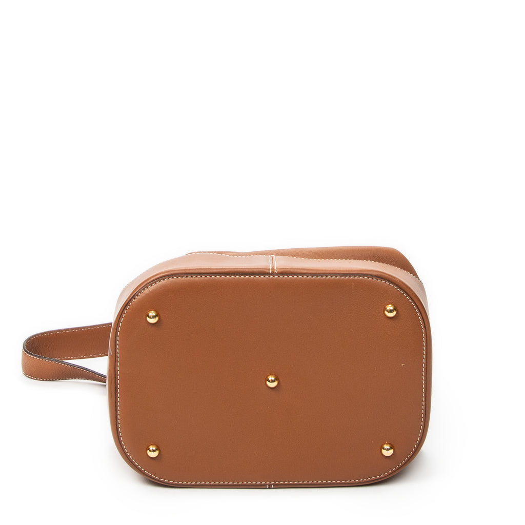 Backpack Vintage Anton Backpack Brown Calfskin Leather