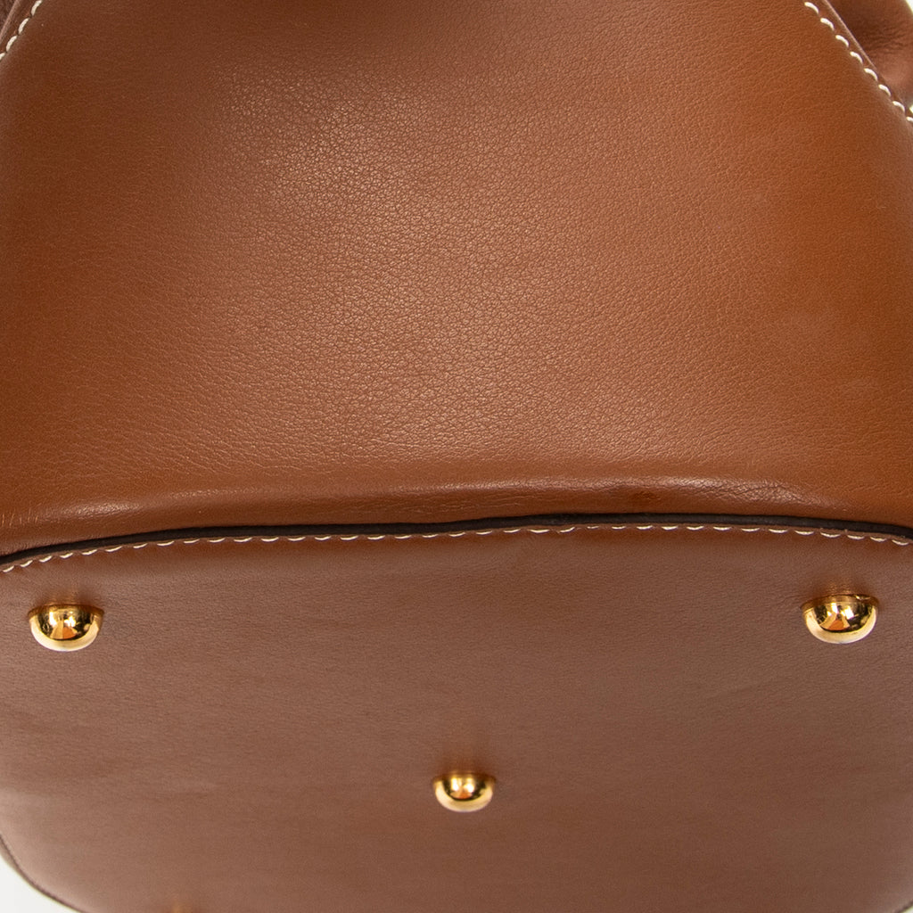 Backpack Vintage Anton Backpack Brown Calfskin Leather