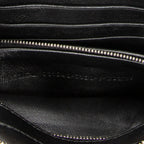 Shoulder Bag XS Triangle Duffle Yellow Calfskin Leather